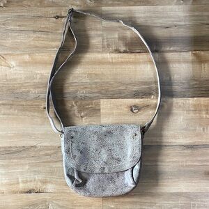 Elegant Gray Crossbody Bag